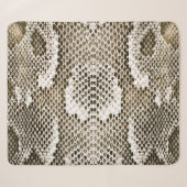 Python-Haut: Tiermuster-Design Sherpadecke (Vorderseite (Horizontal))