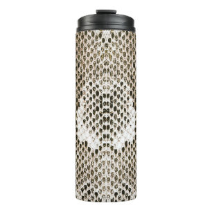 Python-Haut: Tiermuster-Design Thermosbecher