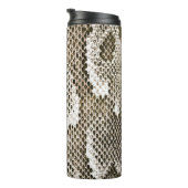 Python-Haut: Tiermuster-Design Thermosbecher (Nach rechts gedreht)