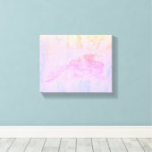 Python in Mist Canvas Print Leinwanddruck (Insitu (Holzboden))