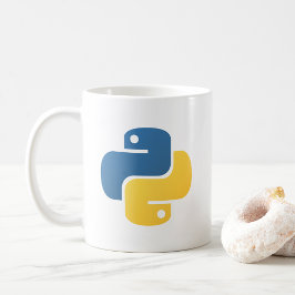 Python-Logo Kaffeetasse