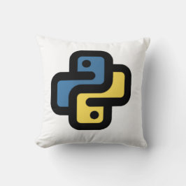 Python-Logo Kissen