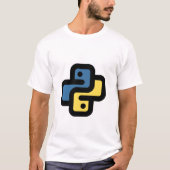 Python-Logo T-Shirt (Vorderseite)