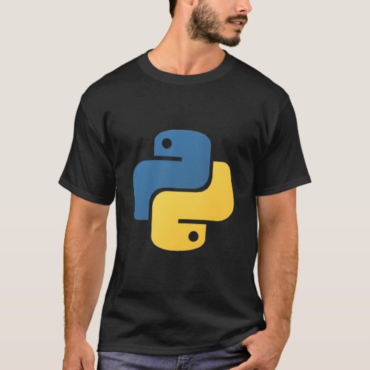 Python-Logo T-Shirt (Vorderseite)