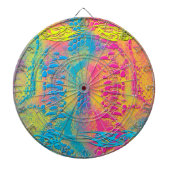 PYTHON - Modernes dekoratives Fraktal - Dartscheibe (vorne)