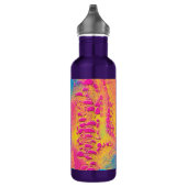 PYTHON - Modernes dekoratives Fraktal - Edelstahlflasche (Rechts)