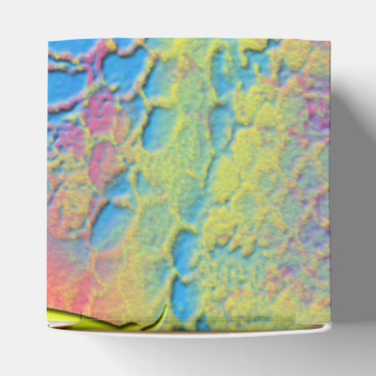 PYTHON - Modernes dekoratives Fraktal - Geschenkschachtel (Oben)