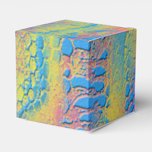 PYTHON - Modernes dekoratives Fraktal - Geschenkschachtel (Rückseite)