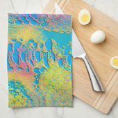 PYTHON - Modernes dekoratives Fraktal - Geschirrtuch (Viertel Falte)