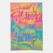 PYTHON - Modernes dekoratives Fraktal - Geschirrtuch (Vertikal)