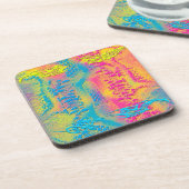 PYTHON - Modernes dekoratives Fraktal - Getränkeuntersetzer (Linke Seite)