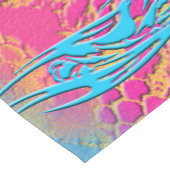 PYTHON - Modernes dekoratives Fraktal - Kurzer Tischläufer (Ecke)