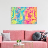 PYTHON - Modernes dekoratives Fraktal - Leinwanddruck (Insitu (Wohnzimmer))