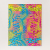 PYTHON - Modernes dekoratives Fraktal - Puzzle (Vertikal)