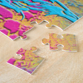 PYTHON - Modernes dekoratives Fraktal - Puzzle (Seite)