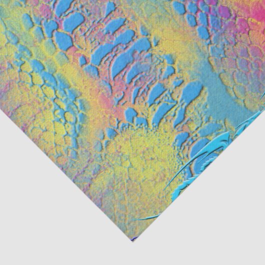 PYTHON - Modernes dekoratives Fraktal - Seidenpapier (Ausschnitt)