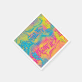 PYTHON - Modernes dekoratives Fraktal - Serviette (Ecke)