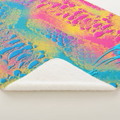 PYTHON - Modernes dekoratives Fraktal - Sherpadecke (3/4)