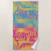 PYTHON - Modernes dekoratives Fraktal - Strandtuch (Vorderseite)