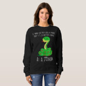 Python Pithon Pi Symbol Funny Mathematiker Pi Day Sweatshirt (Vorne ganz)