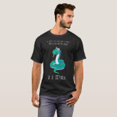 Python Pithon Pi Symbol Funny Mathematiker Pi Day T-Shirt (Vorne ganz)