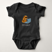 Python Programmer Funny Snake Baby Strampler (Vorderseite)
