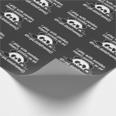 Python Programmer IT Nerd Panda Programming Spaß Geschenkpapier (Ecke)