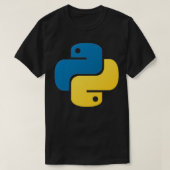 Python-Programmiersprache T-Shirt (Design vorne)