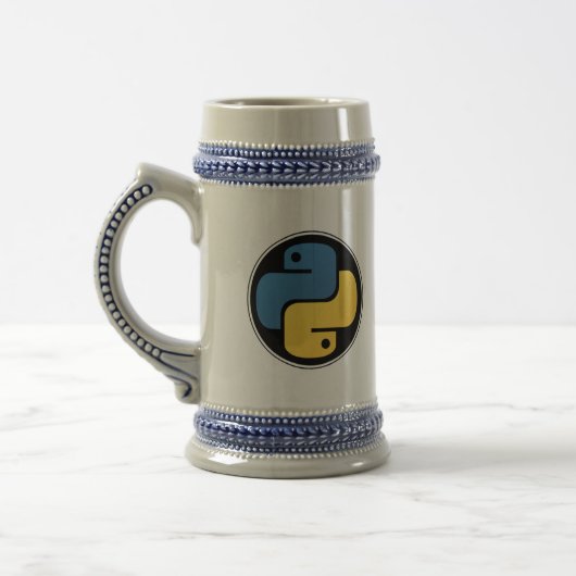 Python Programmierung Bierglas (Links)