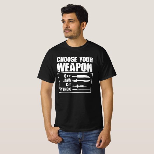 Python Programmierung, Programmierer, Coder T-Shirt (Vorne ganz)