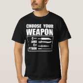 Python Programmierung, Programmierer, Coder T-Shirt (Vorderseite)