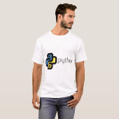 Python Programmierung T-Shirt (Vorne ganz)