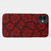 PYTHON RED HAUT Case-Mate iPhone HÜLLE (Rückseite (Horizontal))