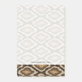 Python Schlange Hautmuster 2 Post-it Klebezettel (Vorderseite)