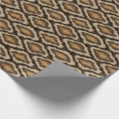 Python-Schlangenhautmuster 2 Geschenkpapier (Ecke)