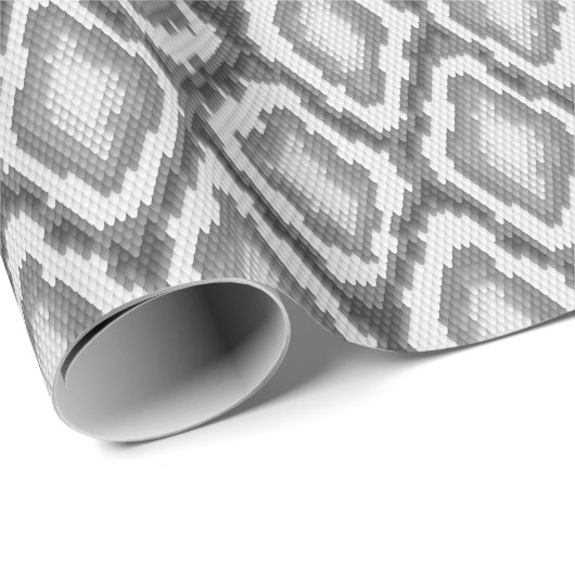 Python-Schlangenhautmuster Geschenkpapier (Rolleneckpunkt)