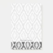 Python-Schlangenhautmuster Post-it Klebezettel (Vorderseite)