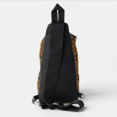 Python-Schlangenleder-Druck Crossbody Bag (Rückseite)