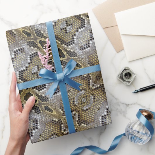 Python-Schlangenmuster für coole Tiere Geschenkpapier (Schenken)