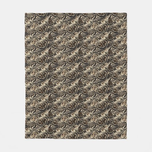 Python Skin Fleecedecke (Vorderseite)