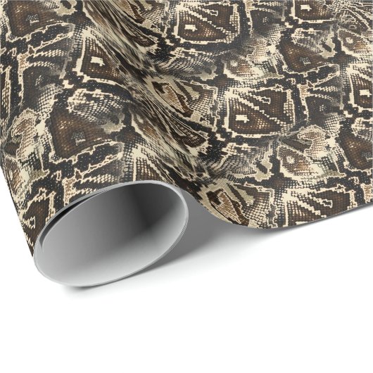Python Skin Geschenkpapier (Rolleneckpunkt)