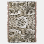 Python Skin: Tiermuster-Design Decke (Vorderseite Vertikal)