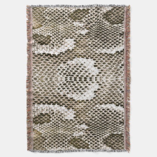 Python Skin: Tiermuster-Design Decke (Vorderseite Vertikal)