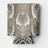 Python Skin: Tiermuster-Design Dosenkühler (Vorderseite)