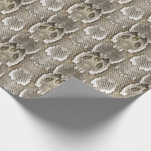 Python Skin: Tiermuster-Design Geschenkpapier (Ecke)
