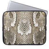 Python Skin: Tiermuster-Design Laptopschutzhülle (Vorderseite)