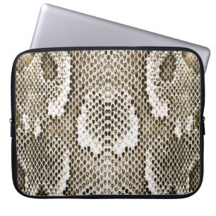 Python Skin: Tiermuster-Design Laptopschutzhülle