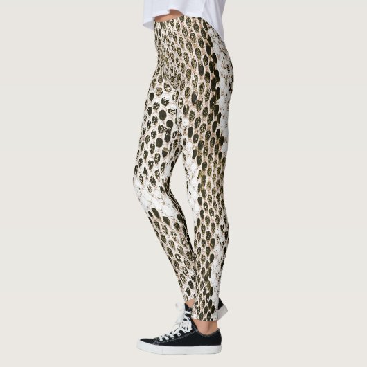 Python Skin: Tiermuster-Design Leggings (Links)