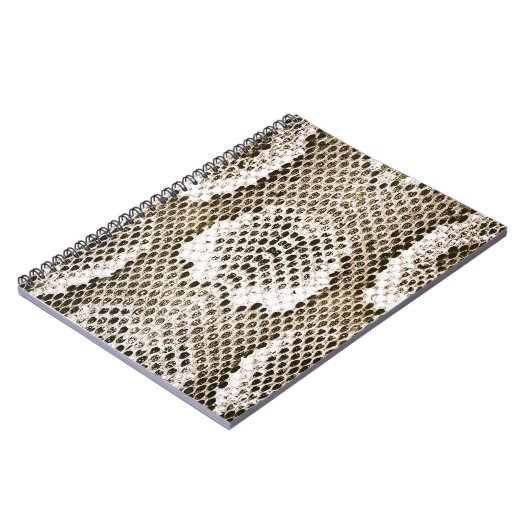 Python Skin: Tiermuster-Design Notizblock (Linke Seite)