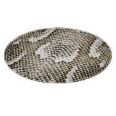Python Skin: Tiermuster-Design Schneidebrett (Ecke)